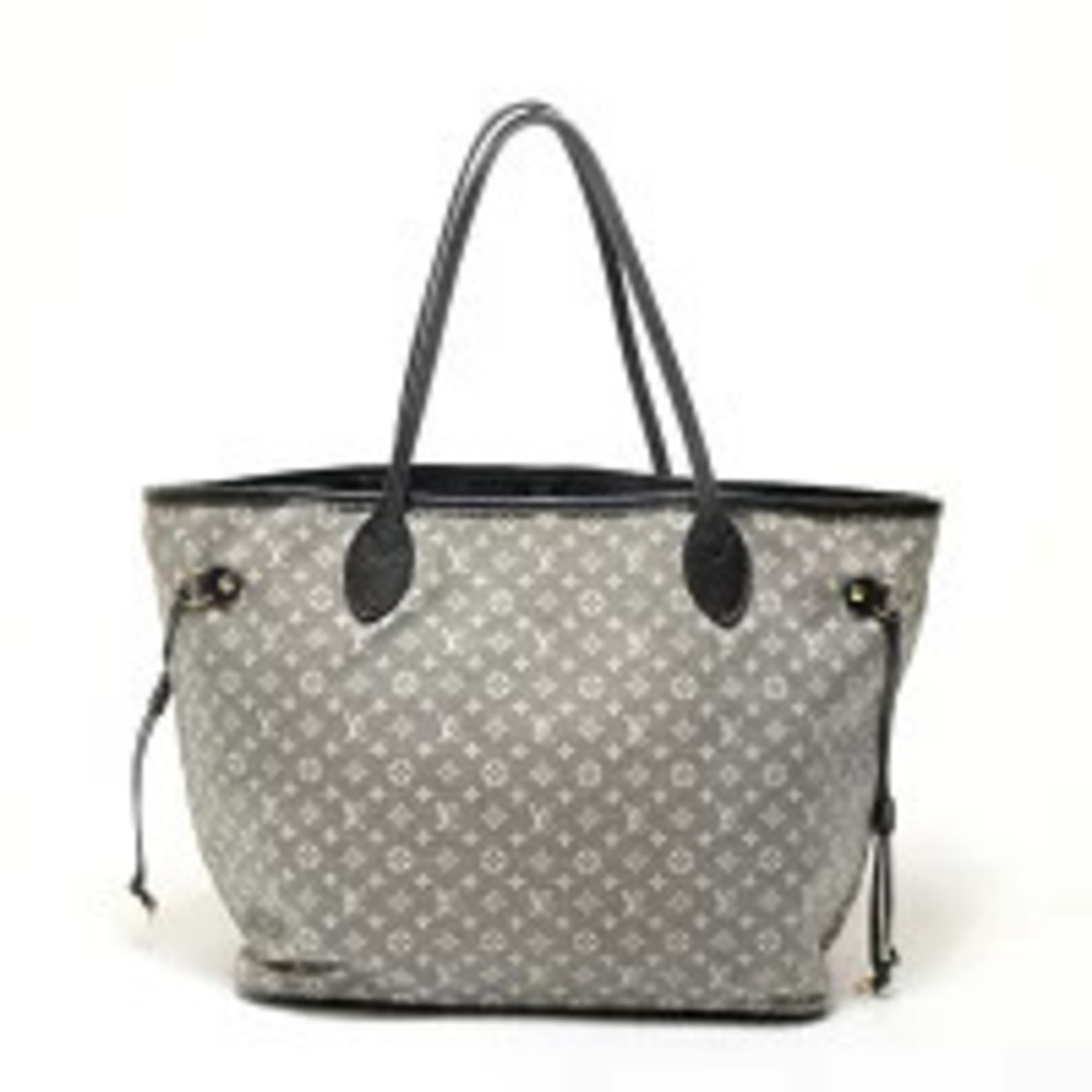 Louis Vuitton Monogram Idylle Neverfull Tote Bag Navy Blue